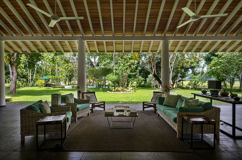 Boundary House Living Area with View | Galle, Sri Lanka