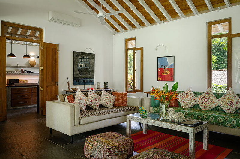 Boundary House Indoor Lounge Area | Galle, Sri Lanka