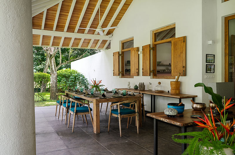 Boundary House Dining Area | Galle, Sri Lanka