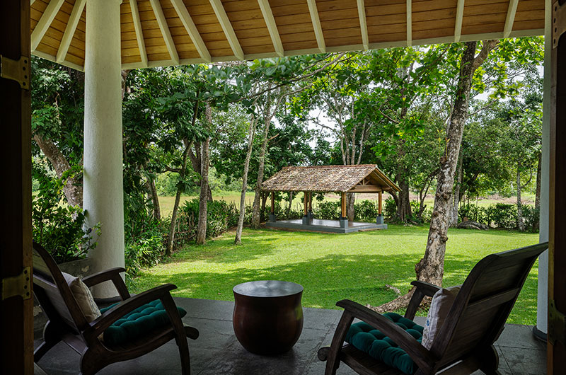 Boundary House Open Plan Seating Area with Gardens View | Galle, Sri Lanka