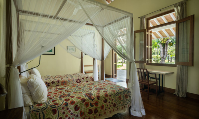 Boundary House Twin Bedroom Two with View | Galle, Sri Lanka