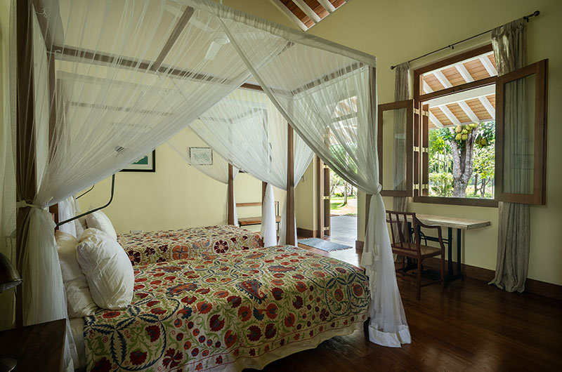 Boundary House Twin Bedroom Two with View | Galle, Sri Lanka