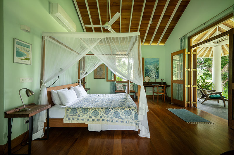 Boundary House Bedroom Three with View | Galle, Sri Lanka