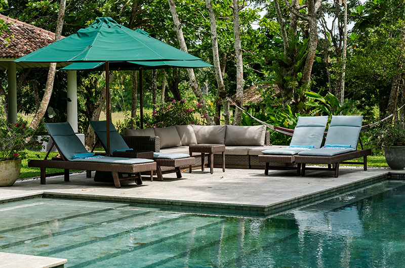 Boundary House Pool Side Lounge Area | Galle, Sri Lanka
