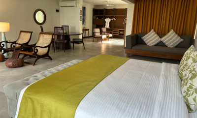 Villa Sielen Diva Aliya Bedroom with Sofa and Dining | Talpe, Sri Lanka