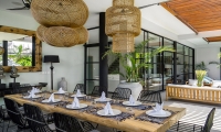 Canggu Beachside Villas Villa Gu Dining Area | Canggu, Bali