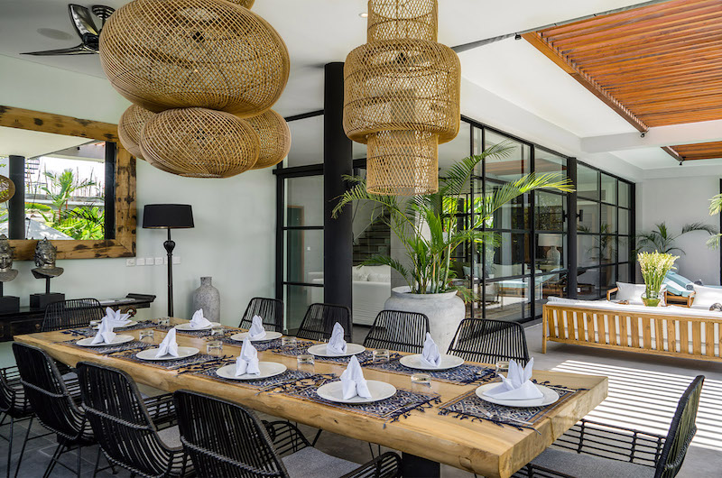 Canggu Beachside Villas Villa Gu Dining Area | Canggu, Bali