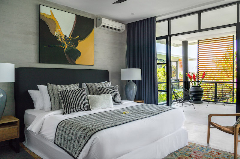 Villa Gu Bedroom with Lamps | Canggu, Bali