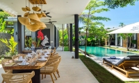 Villa Vida Open Plan Dining Area | Canggu, Bali