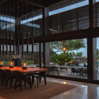 Soori Estate Indoor Dining Area with Sea View | Tabanan, Bali