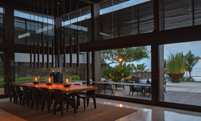 Soori Estate Indoor Dining Area with Sea View | Tabanan, Bali