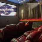 Villa Solaris Media Room with Projector | Kamala, Phuket
