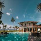 Skye House Outdoor Area with Sea View | Habaraduwa, Sri Lanka