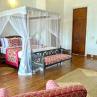 Skye House Master Bedroom One with Wooden Floor | Habaraduwa, Sri Lanka