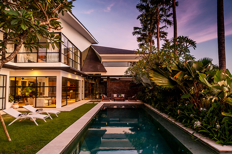 The Starling Villa Pool with Sun Decks | Canggu, Bali