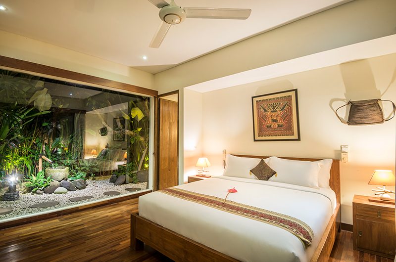 Villa Ku Besar Bedroom Night View | Seminyak, Bali