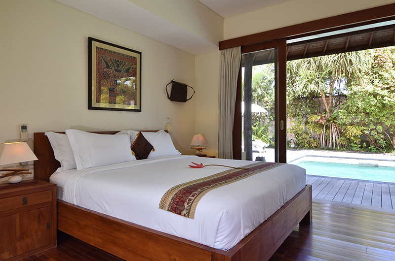 Villa Ku Besar Bedroom Two with Pool View | Seminyak, Bali