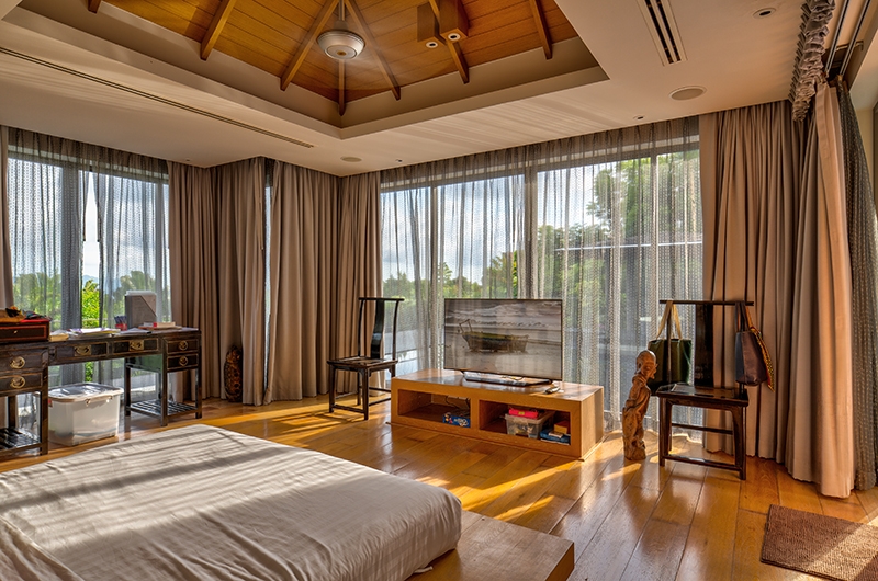 Villa La Colline Bedroom with TV | Layan, Phuket