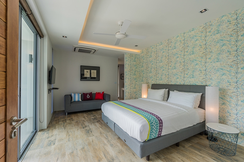 Villa Pablo Bedroom with Seating | Bang Tao, Phuket
