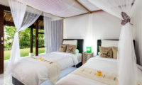 Candi Kecil Empat Twin Bedroom Area | Ubud, Bali