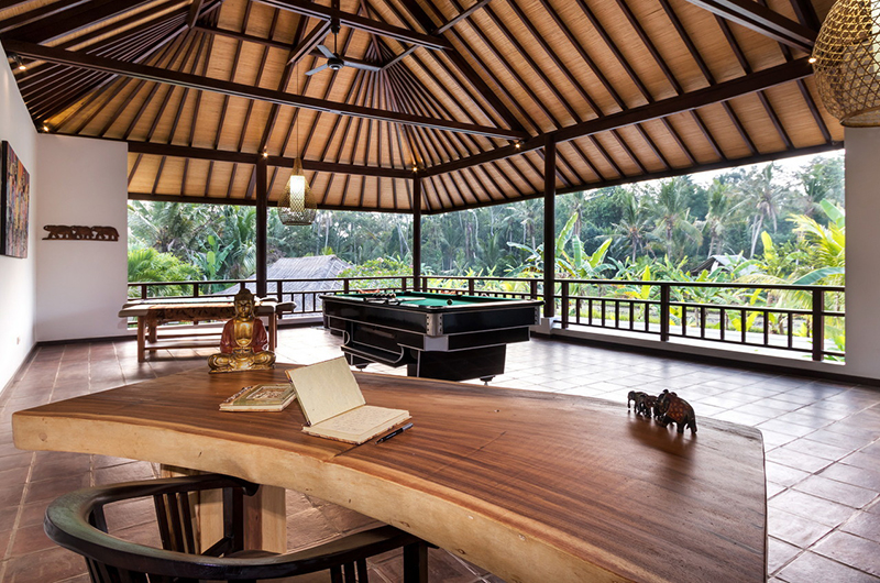 Candi Kecil Empat Pool Table Area | Ubud, Bali