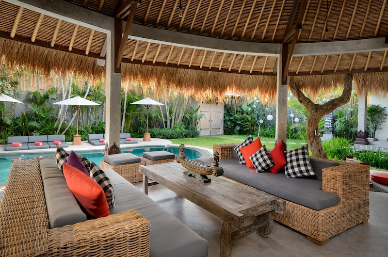 Villa Jabali Seating Area | Seminyak, Bali