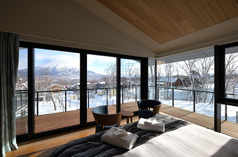 Tsudoi Balcony Area | Hirafu, Niseko