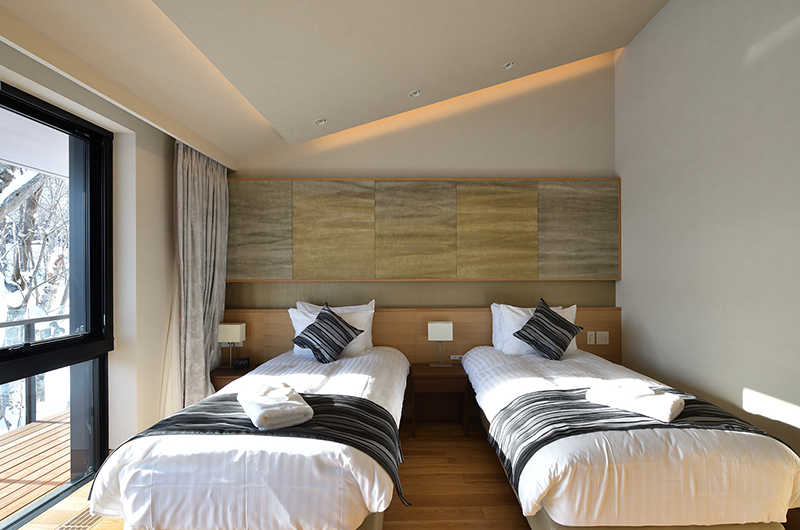 Tsudoi Single Beds Side Area | Hirafu, Niseko