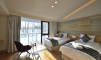 Tsudoi Single Beds Area | Hirafu, Niseko