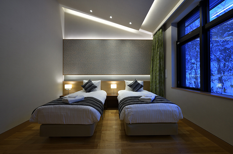 Tsudoi Twin Bedroom | Hirafu, Niseko