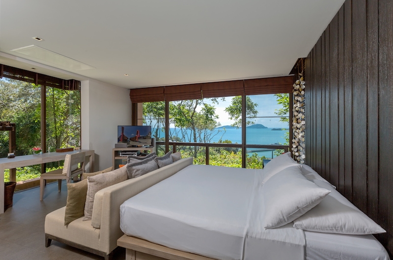 Villa Viva Panwa Spacious Bedroom with TV | Cape Panwa, Phuket