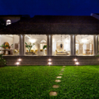 20 Middle Street Outdoor Area at Night | Galle, Sri Lanka