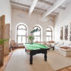 20 Middle Street Living Room with Billiard Table | Galle, Sri Lanka
