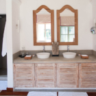20 Middle Street Bedroom and Bathroom with Mirrors | Galle, Sri Lanka