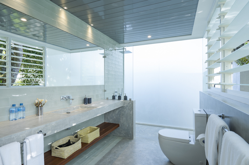 The Nine Mirissa Bathroom with Shower | Mirissa, Sri Lanka