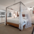 Villa Republic Bentota Bedroom with Mosquito Net | Bentota, Sri Lanka