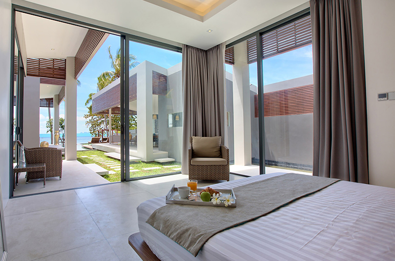Mandalay Beach Villas Villa Neung Bedroom Side | Bang Por, Koh Samui