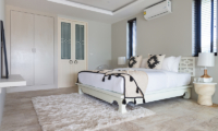 Skye Beach Villas Bedroom with Lamps | Choeng Mon, Koh Samui