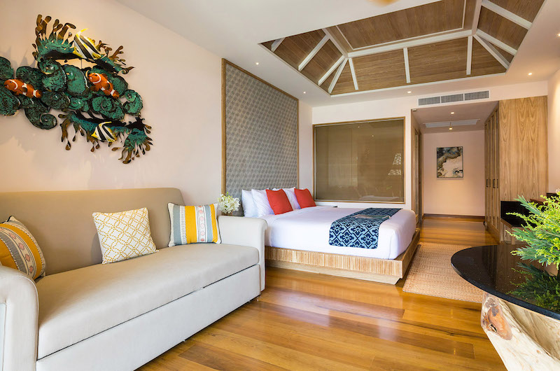 Villa Angthong Bedroom with Seating | Choeng Mon, Koh Samui
