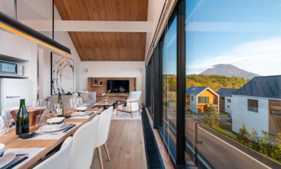 Koa Niseko Koa TH Living and Dining Room with TV | Higashiyama, Niseko