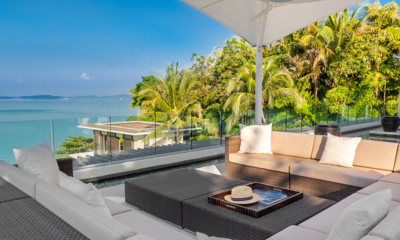 Villa Vikasa Open Plan Seating Area with Sea View | Cape Yamu, Phuket