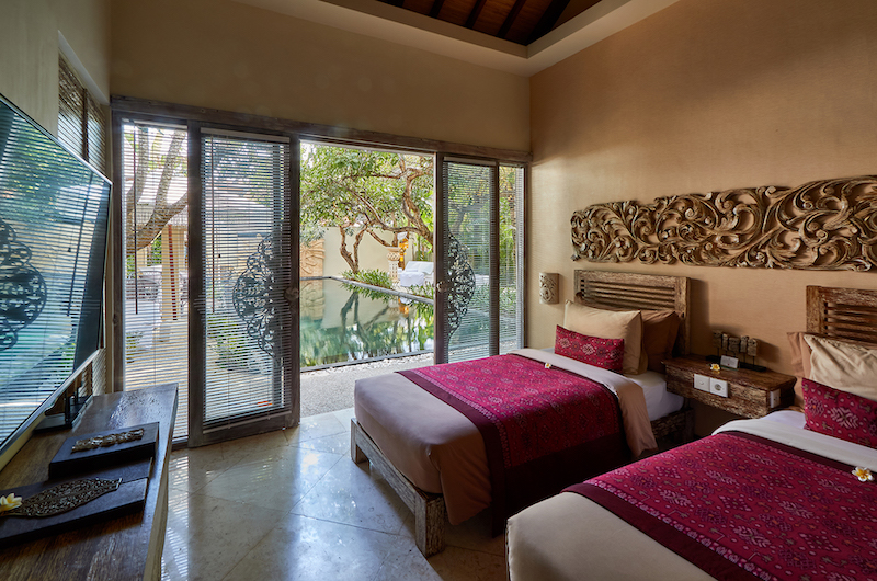 The Royal Purnama Anggrek Twin Bedroom with TV | Gianyar, Bali The Royal Purnama Anggrek Twin Bedroom with TV | Gianyar, Bali