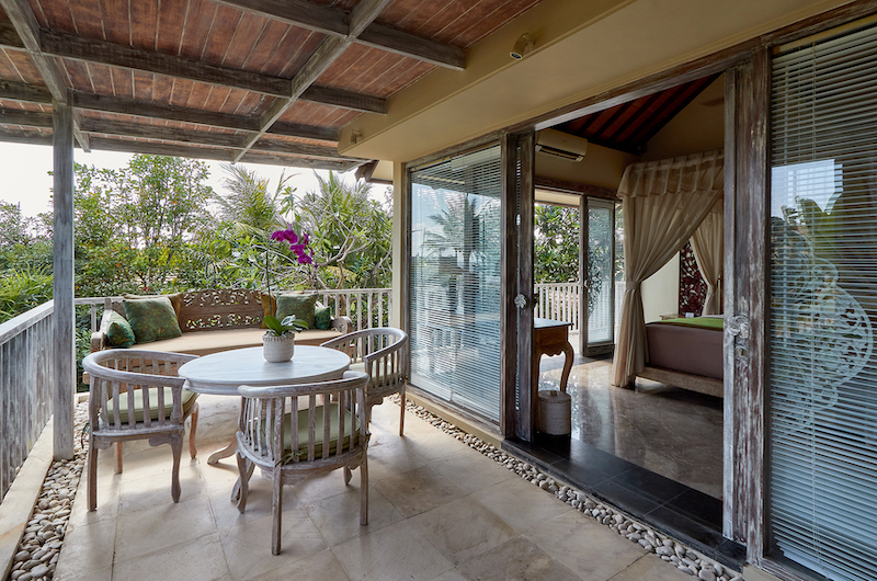 The Royal Purnama Anggrek Balcony with Seating | Gianyar, Bali The Royal Purnama Anggrek Balcony with Seating | Gianyar, Bali