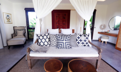 Villa Elite Cassia Bedroom with Seating Area | Canggu, Bali