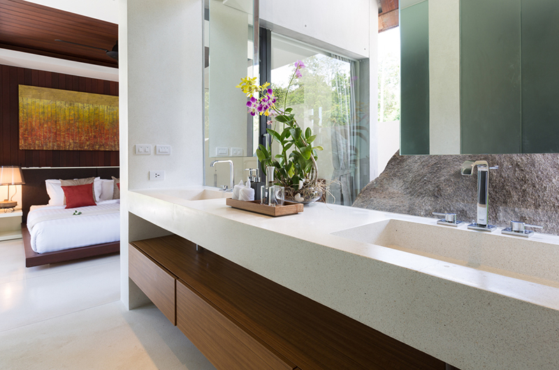 Villa Malabar Bathroom Two Area | Laem Sor, Koh Samui