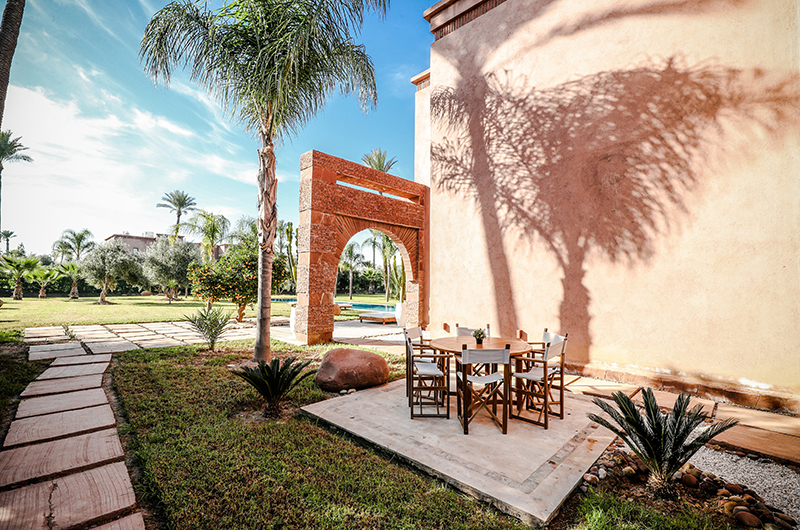 Villa Chamly 6 Outdoor Seating Area | Marrakesh, Morocco