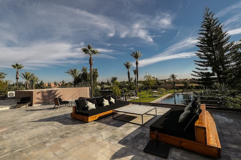 Villa Fima Outdoor Seating | Marrakesh, Morocco