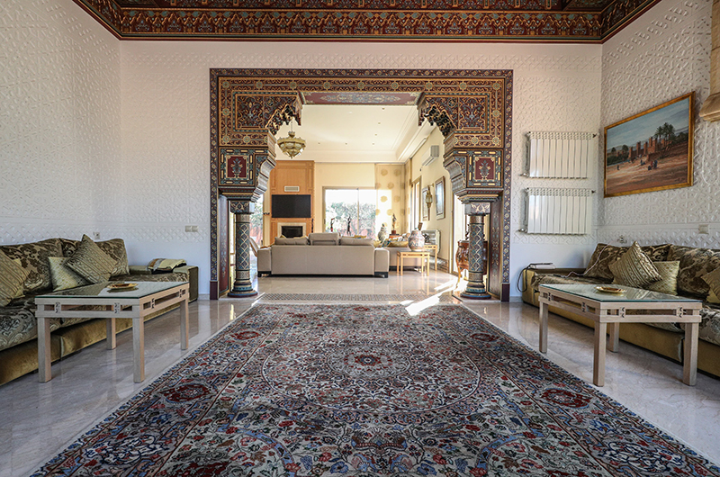 Villa Milado Living Area Entrance | Marrakesh, Morocco