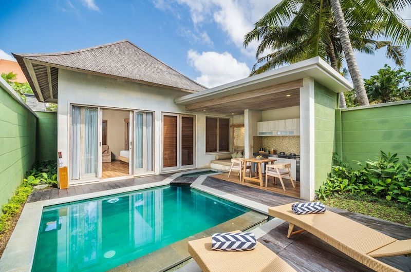 Adiwana Arkara Villas Pool Side with Sun Loungers | Ubud, Bali
