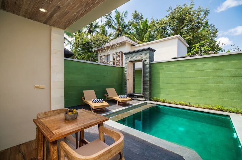 Adiwana Arkara Villas Outdoor Seating with Pool View | Ubud, Bali